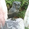 Gartenfigur "Uhu Stehend" Von Rottenecker, Bronze, Höhe: 29 Cm -Pflanzen Paradies Verkauf 0980305927 Uhu stehend 55979