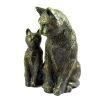 Rottenecker Bronze-Katze Mit Baby, 22 X 13,5 X 11 Cm -Pflanzen Paradies Verkauf 0980306262 Katze mit Baby H22xB13xT11cm1 75594