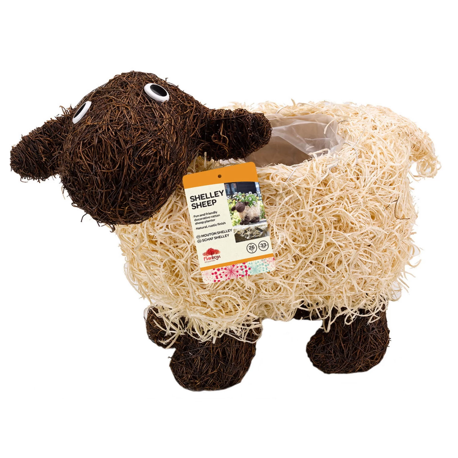 Pflanztopf 'Shelly Sheep', Ca. 26 X 35 X 15 Cm 5 Pflanztopf 'Shelly Sheep', Ca. 26 X 35 X 15 Cm – Bild 3