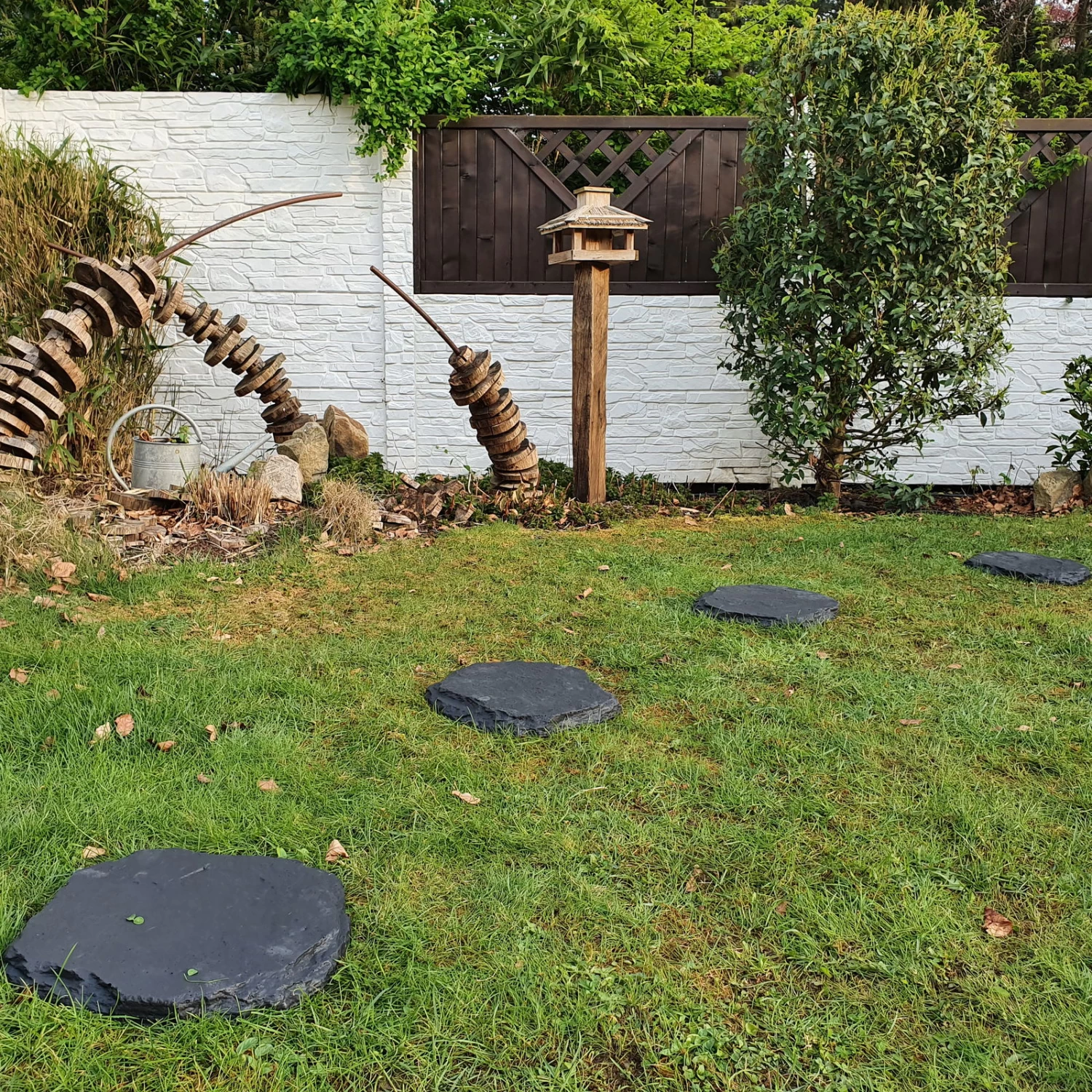 Beton-Trittstein 'Typ A', Anthrazit, In Natursteinoptik, 42 X 37 X 3 Cm 4 Beton-Trittstein 'Typ A', Anthrazit, In Natursteinoptik, 42 X 37 X 3 Cm – Bild 2