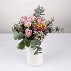 Blumenbund Rose 'Memory Lane' & Chrysantheme 'Baltazar', Inkl. Gratis Grußkarte 7 Blumenbund Rose 'Memory Lane' & Chrysantheme 'Baltazar', Inkl. Gratis Grußkarte -Pflanzen Paradies Verkauf 1025700029 Strauss Rosen Memory Lane mit Baltazar 1 102755