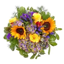 Blumenstrauß 'Sommerfest' Inkl. Gratis Grußkarte 9 Blumenstrauß 'Sommerfest' Inkl. Gratis Grußkarte -Pflanzen Paradies Verkauf 1110600052 Sommerfest D28cm 2 5585