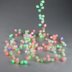 LED-Lichterkette 'Kugel' Mit Farbwechsel, Bunt, 180 LEDs, Ca. 3 Meter