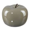 Dekoapfel PEARL, Keramik, Grau, 22 X 18 Cm -Pflanzen Paradies Verkauf 2040213056 Keramik Deko Apfel PEARL EFCT grau 80248