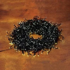 LED Lichterkette, Gruppenbeleuchtung, 1.512 Lichter, Warmweiß, 13,5 M
