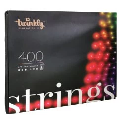 Twinkly LED-Lichterkette Strings, Länge 32m, 400 Lichter, Steuerung Via App -Pflanzen Paradies Verkauf 2040304585 LED Lichterkette Twinkly 400L L32m bunt m Musik App bedienbar 4 82825