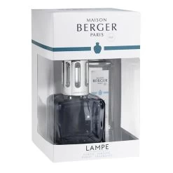Maison Berger Paris Duftlampe + Raumduft 250 Ml, Geschenkset ICE CUBE, Grau