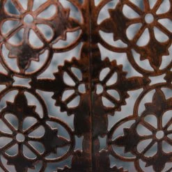 Solarlaterne "Damast", Kupfer, 23 X 22cm -Pflanzen Paradies Verkauf 2950100312 Solarlaterne Damast 23x22cm5 65214 1