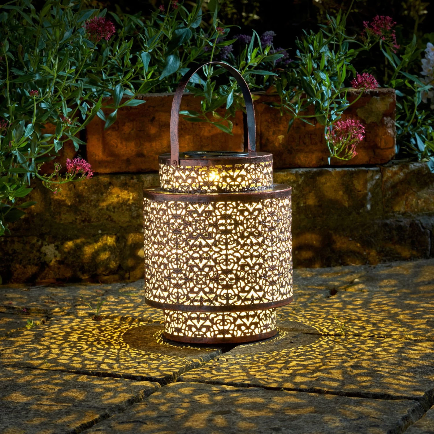 Kölle Solarlaterne Tangier, Kupfer, 18 X 23 Cm 3 Kölle Solarlaterne Tangier, Kupfer, 18 X 23 Cm