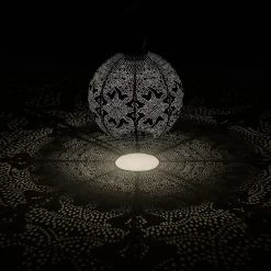 Solarlaterne 'Round 30', Taupe, Ø 30 X 29 Cm -Pflanzen Paradies Verkauf 2950100681 2950100682 Rond 30 2 105795