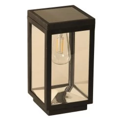 Solar-Tischleuchte 'Amsterdam', Schwarz, Ø 12 X H 22 Cm -Pflanzen Paradies Verkauf 2950100715 Solar Kunststoff Tischleuchte Amsterdam 1 120466