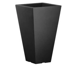 Pflanzgefäß "Capri" Quadratisch, Anthrazit