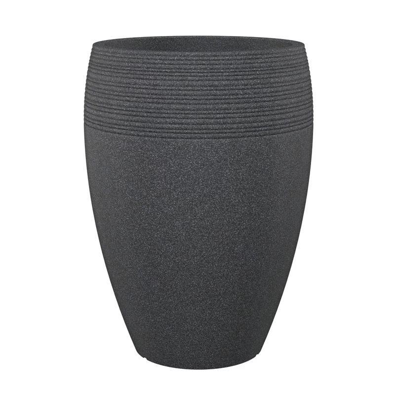 Pflanzgefäß Lineo High, Schwarz Granit, Ø 39 X H 54 Cm 3 Pflanzgefäß Lineo High, Schwarz Granit, Ø 39 X H 54 Cm