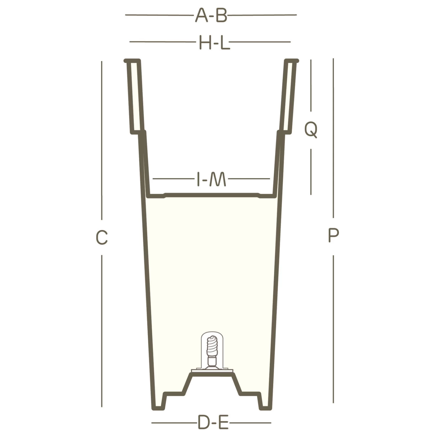 Pflanzkübel "Duo Quadro" Mit Pflanzeinsatz, Anthrazit, 37 Cm, Erdvol. 69 L 4 Pflanzkübel "Duo Quadro" Mit Pflanzeinsatz, Anthrazit, 37 Cm, Erdvol. 69 L – Bild 2