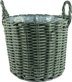 Kölle Pflanzkorb Mila, Grau, D 46 X H 34 Cm