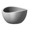 Pflanzschale Wave Globe Bowl, Stony Grey, Kunststoff -Pflanzen Paradies Verkauf 3210103618 Pflanzschale Wave Globe Bowl stony grey D40xH21cm 12l 55938