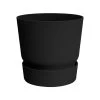 Pflanzgefäß „Greenville Round 25“ In Living Black Von Elho -Pflanzen Paradies Verkauf 3210103651 3210103655 3210103659 3210103663 Pflanzgefaess Greenville round living black Varianten 25 30 40 47 61893 1