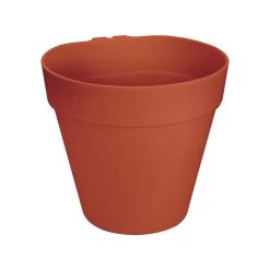 Elho Pflanzgefäß "Loft Urban Round" In Brique, UV-beständig, Robust