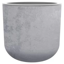 Pflanzgefäß 'Basalt Up Egg', Betongrau, Ø 48,5 X H 46,2 Cm