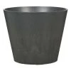 Pflanzgefäß 'Purista' Mit Reservoir, Rund, Carbon, Dunkelgrau, Kunststoff -Pflanzen Paradies Verkauf 3210103999 Pflanzgefaess Purista mit Reservoir carbon 97843