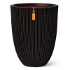 Pflanzvase 'Groove', Schwarz -Pflanzen Paradies Verkauf 3210104105 pflanzvase groove 116894