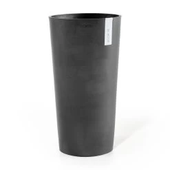 Pflanzgefäß 'Amsterdam Midi', Dunkelgrau
