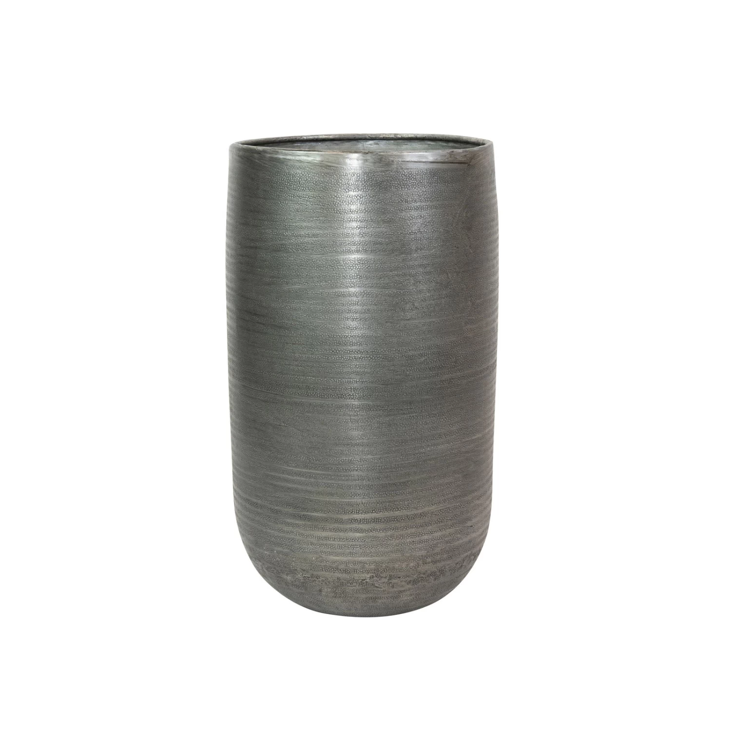 Pflanzgefäß 'Rowen', Silber, Ø 31 X H 55 Cm 4 Pflanzgefäß 'Rowen', Silber, Ø 31 X H 55 Cm – Bild 2