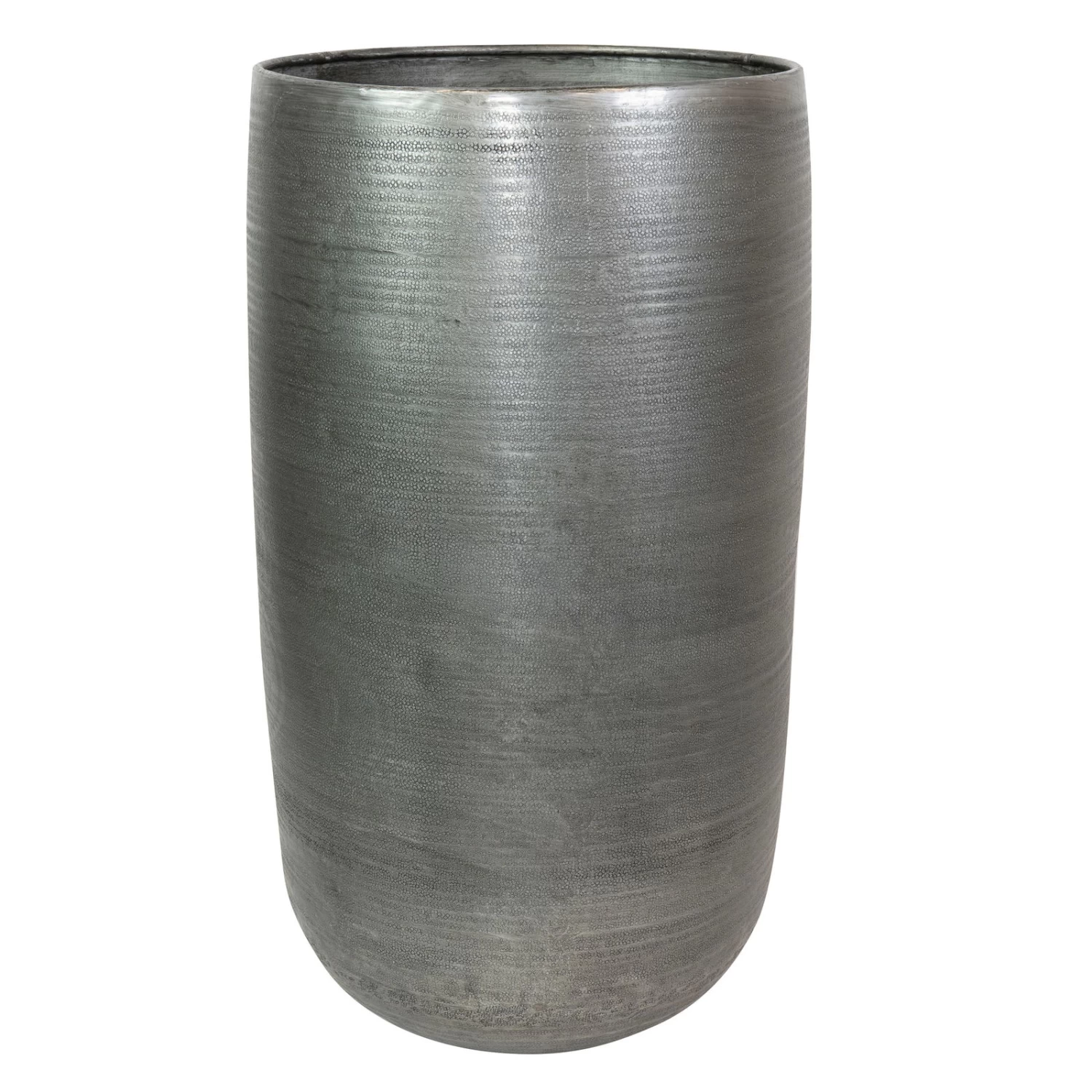 Pflanzgefäß 'Rowen', Silber, Ø 41 X H 72 Cm 4 Pflanzgefäß 'Rowen', Silber, Ø 41 X H 72 Cm – Bild 2