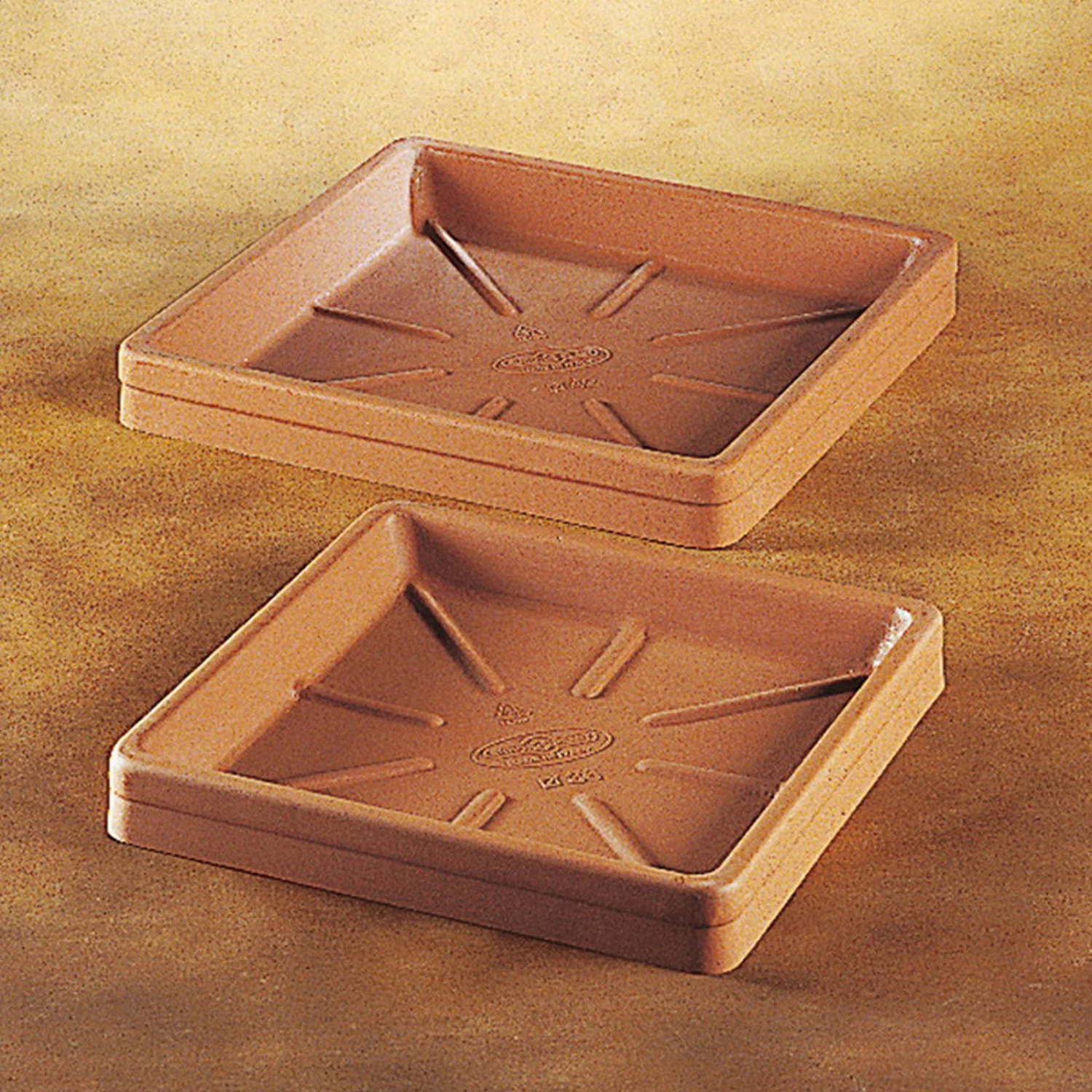 Euro 3 Plast Untersetzer Neze, Terra 3 Euro 3 Plast Untersetzer Neze, Terra