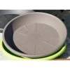 Euro 3 Plast Untersetzer Medea Taupe -Pflanzen Paradies Verkauf 3220100515 Untersetzer Medea taupe 64cm 34444
