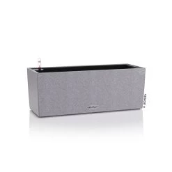 LECHUZA Balconera Stone All-in-One Set'grau, 50 X 19 X 19 Cm