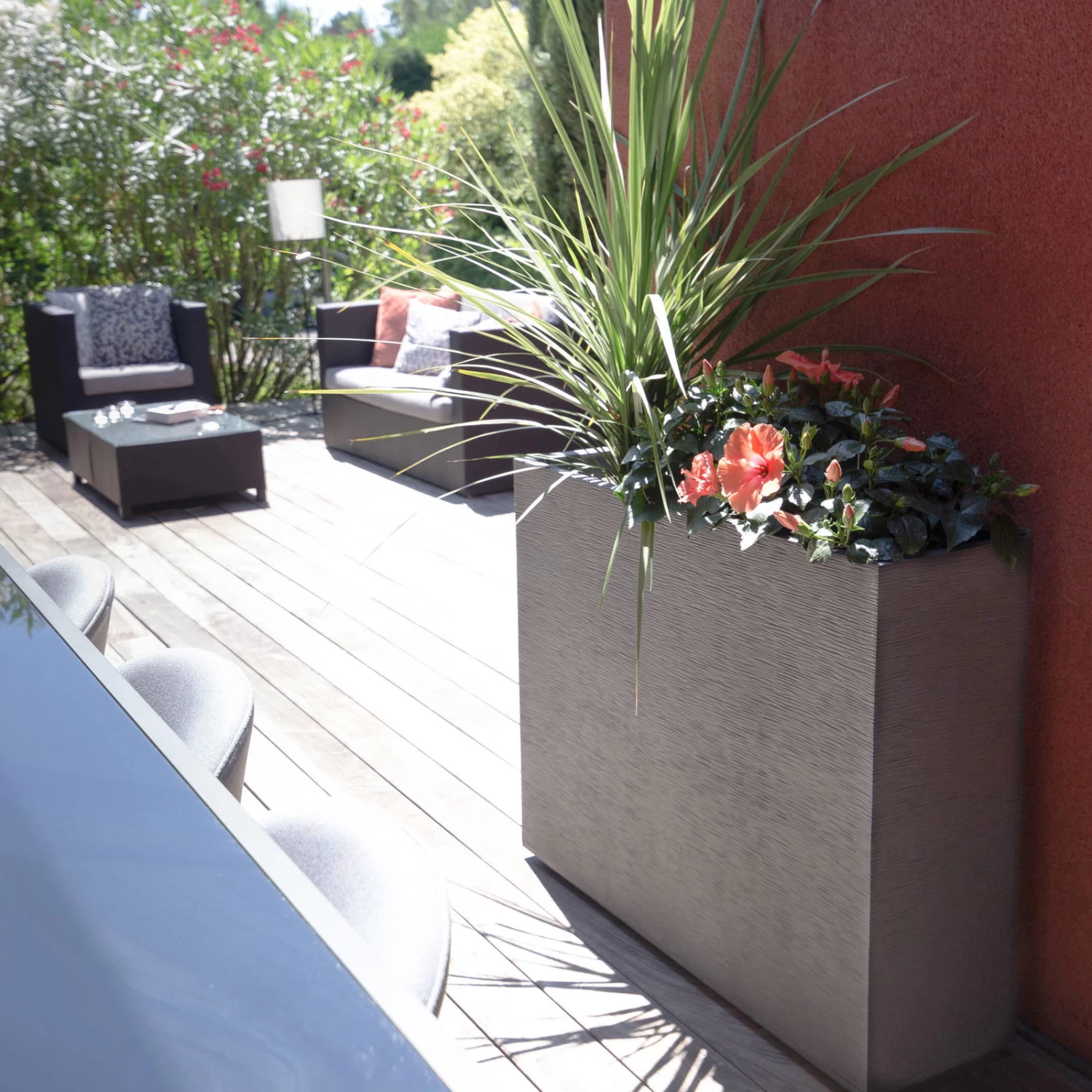 Pflanzkasten Graphit Crunch High, Anthrazit, Wasserdicht, Doppelwandig 6 Pflanzkasten Graphit Crunch High, Anthrazit, Wasserdicht, Doppelwandig – Bild 4