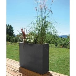 Pflanzkasten Graphit Crunch High, Anthrazit, Wasserdicht, Doppelwandig 7 Pflanzkasten Graphit Crunch High, Anthrazit, Wasserdicht, Doppelwandig -Pflanzen Paradies Verkauf 3230101031 Pflanzkasten Graphit Crunch High anthrazit L99 5xB29 5xH78 5cm 63l 4 59180