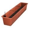 Bewässerungskasten 'Aqua Green', Terrakotta, Mit Wasserstandsanzeiger -Pflanzen Paradies Verkauf 3230101104 Bewaesserungskasten Aqua Green inkl WAZ terrakotta 93892