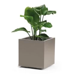 Pflanzkasten 'Kebe', Taupe, 35 Liter, 39,5 X 39,5 X 39,5 Cm