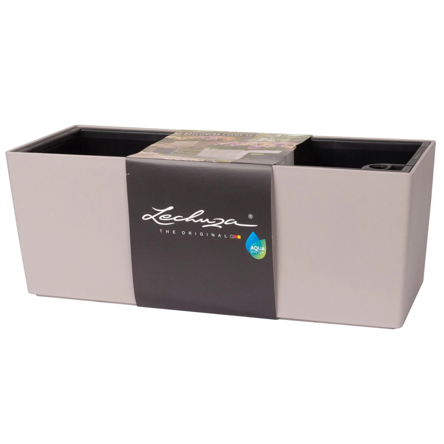 LECHUZA Balkonkasten 'Balconera Color 50', Sandbraun, 50 X 19 X 19 Cm 3 LECHUZA Balkonkasten 'Balconera Color 50', Sandbraun, 50 X 19 X 19 Cm