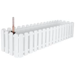 Bewässerungsblumenkasten 'Aqua Palido', Weiß