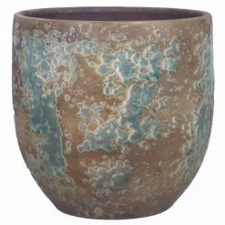 Übertopf "Luuk", Keramik, Grün, 24 Cm