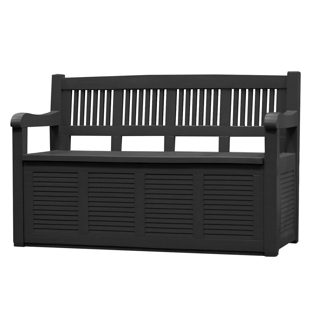 Witterungsbeständige Gartentruhenbank "Salzburg" 3 Witterungsbeständige Gartentruhenbank "Salzburg"