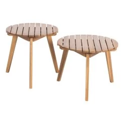 Hocker/Beistelltisch FSC®-Akazienholz Rund Ø Ca. 50 Cm, Höhe 40 Cm -Pflanzen Paradies Verkauf 3910201566 Hocker Beistelltisch Koelle 50cm rund 40cm FSC Akazie 02 48041