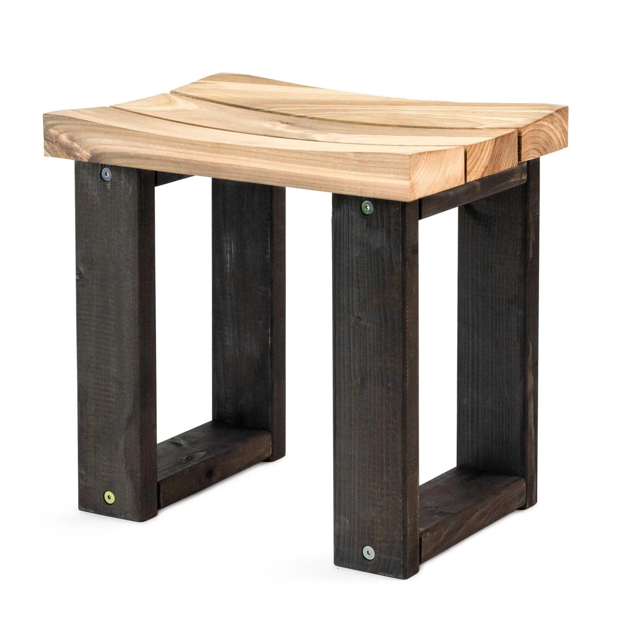 Holzhocker 'Convi', Ca. 44 X 32 X 43 Cm 4 Holzhocker 'Convi', Ca. 44 X 32 X 43 Cm – Bild 2