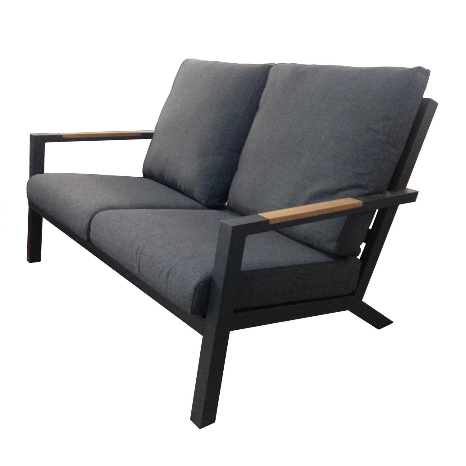 Bank "Australien" Inkl. Auflage, Zweisitzer, Aluminium Und Polyester 3 Bank "Australien" Inkl. Auflage, Zweisitzer, Aluminium Und Polyester