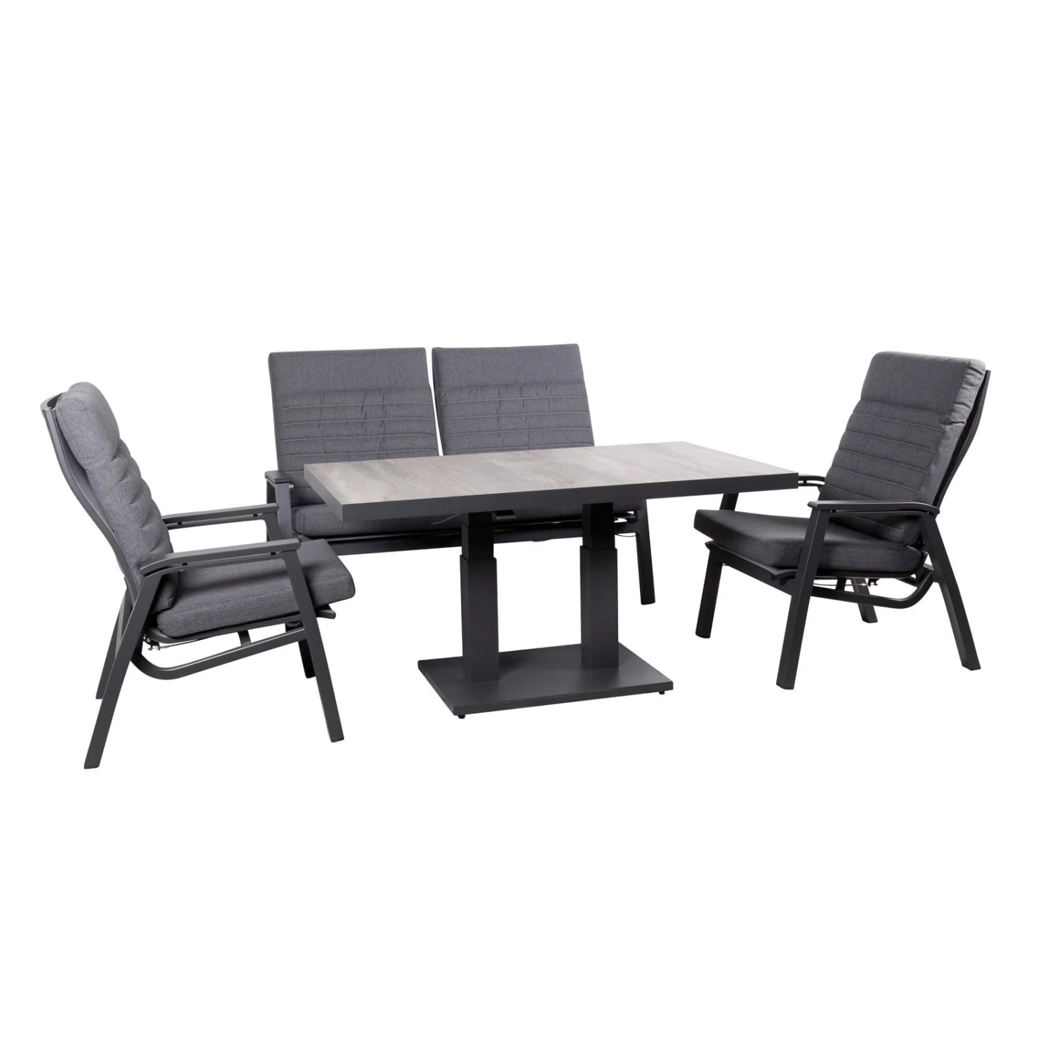 Gartenlounge-Set 'Paris' Inkl. Auflagen, 5-teilig 5 Gartenlounge-Set 'Paris' Inkl. Auflagen, 5-teilig – Bild 3