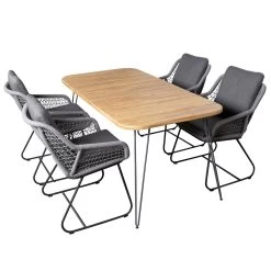 Dining-Sessel 'Portofino' Inkl. Auflage, Anthrazit -Pflanzen Paradies Verkauf 3910302579 3910801509 Gruppe Portofino 5 85086