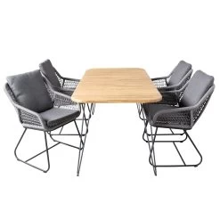 Dining-Sessel 'Portofino' Inkl. Auflage, Anthrazit -Pflanzen Paradies Verkauf 3910302579 3910801509 Gruppe Portofino 6 85087