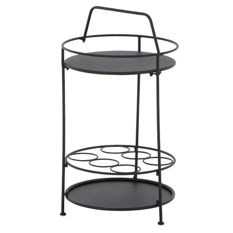 Beistelltisch 'Siero', Siena Garden, Anthrazit, Höhe 74 X Ø 41 Cm 4 Beistelltisch 'Siero', Siena Garden, Anthrazit, Höhe 74 X Ø 41 Cm – Bild 2