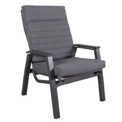 Loungesessel 'Paris', Grau/schwarz -Pflanzen Paradies Verkauf 3910302694 Loungesessel Paris inkl Auflage 13 118550