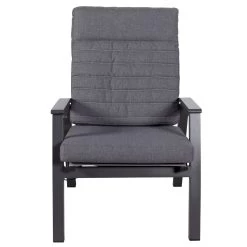 Loungesessel 'Paris', Grau/schwarz -Pflanzen Paradies Verkauf 3910302694 Loungesessel Paris inkl Auflage 16 118549