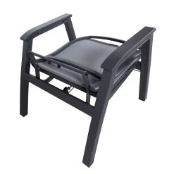 Loungesessel 'Paris', Grau/schwarz -Pflanzen Paradies Verkauf 3910302694 Loungesessel Paris inkl Auflage 1 118561