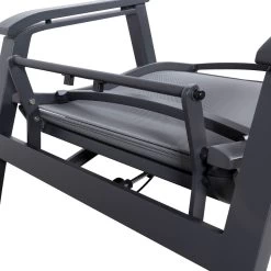 Loungesessel 'Paris', Grau/schwarz -Pflanzen Paradies Verkauf 3910302694 Loungesessel Paris inkl Auflage 2 118560